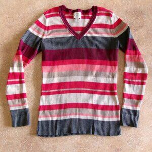 St John's Bay Sweater Multi-color Medium